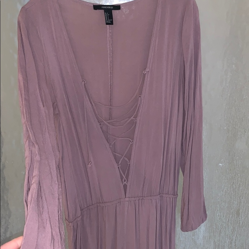 lace up long sleeve jumper!